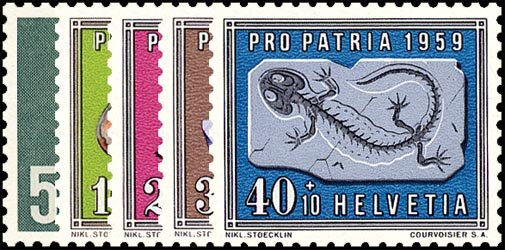 Schweiz 1959 Mi.-Nr. 674-678 - postfrisch