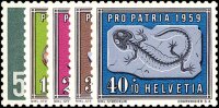 Schweiz 1959 Mi.-Nr. 674-678 - postfrisch