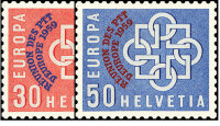 Schweiz 1959 Mi.-Nr. 681-682 - postfrisch