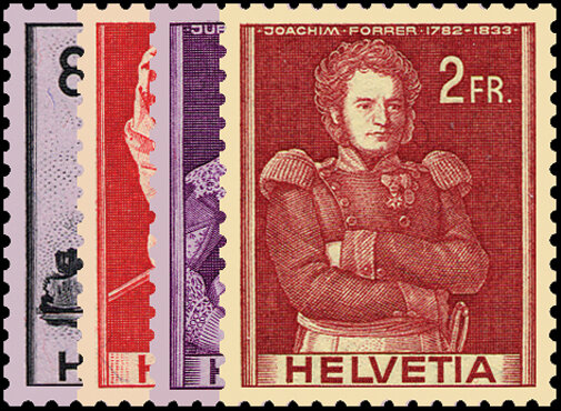 Schweiz 1958/1959 Mi.-Nr. 683-686 - postfrisch