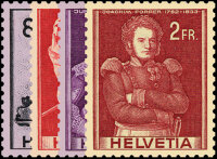 Schweiz 1958/1959 Mi.-Nr. 683-686 - postfrisch