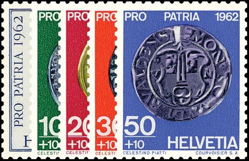 Schweiz 1961 Mi.-Nr. 731-735 - postfrisch