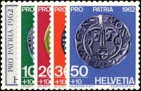 Schweiz 1961 Mi.-Nr. 731-735 - postfrisch