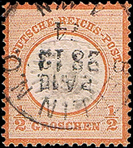 Deutsches Reich 1872 Mi.-Nr.18 - gestempelt