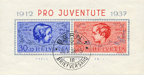 Schweiz 1937 Block 3 - gestempelt