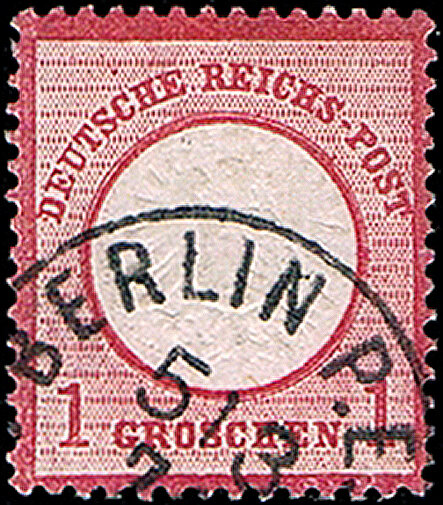 Deutsches Reich 1872 Mi.-Nr.19 - gestempelt