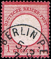 Deutsches Reich 1872 Mi.-Nr.19 - gestempelt