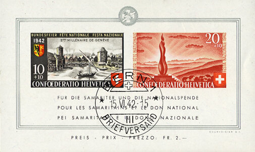 Schweiz 1941 Block 7 - gestempelt