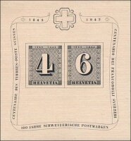 Schweiz 1943 Block 8 - postfrisch