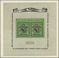 Schweiz 1943 Block 10 - postfrisch