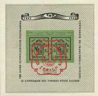 Schweiz 1943 Block 10 - gestempelt