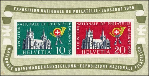Schweiz 1955 Block 15 - postfrisch