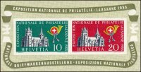 Schweiz 1955 Block 15 - postfrisch