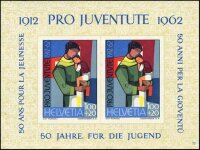 Schweiz 1962 Block 18 - postfrisch