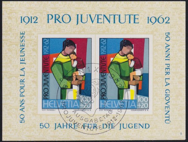 Schweiz 1962 Block 18 - gestempelt