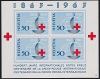 Schweiz 1963 Block 19 - postfrisch