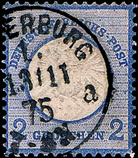 Deutsches Reich 1872 Mi.-Nr.20 - gestempelt