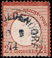 Deutsches Reich 1872 Mi.-Nr.21 - gestempelt