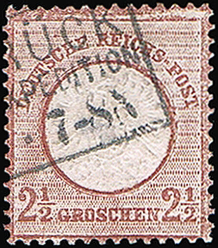 Deutsches Reich 1872 Mi.-Nr. 21 b - gestempelt