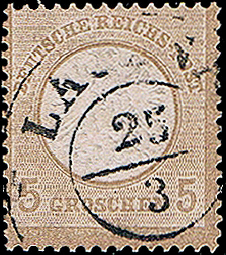 Deutsches Reich 1872 Mi.-Nr.22 - gestempelt