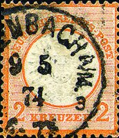 Deutsches Reich 1872 Mi.-Nr.24 - gestempelt geprüft