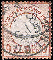 Deutsches Reich 1872 Mi.-Nr.27 - gestempelt