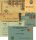 DR Dienst 1903-1942 Briefe Lot - gestempelt