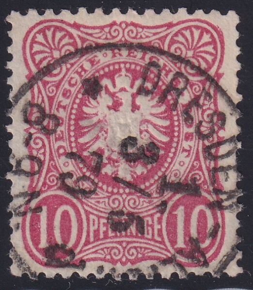 Deutsches Reich 1875-1879 Mi.-Nr. 33 a - gestempelt geprüft