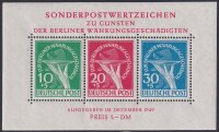 Berlin 1949 Block 1 - postfrisch Attest BPP