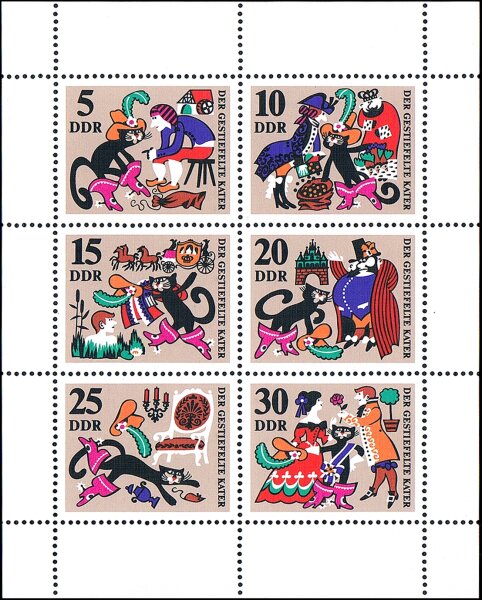 DDR 1968 Mi.-Nr. 1426-1431 KB - postfrisch