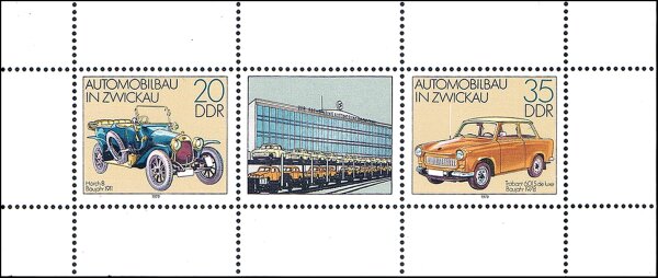 DDR 1979 Mi.-Nr. 2412-2413 KB - postfrisch