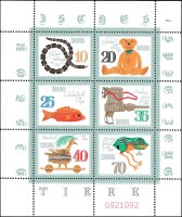 DDR 1981 Mi.-Nr. 2661-2666 KB - postfrisch