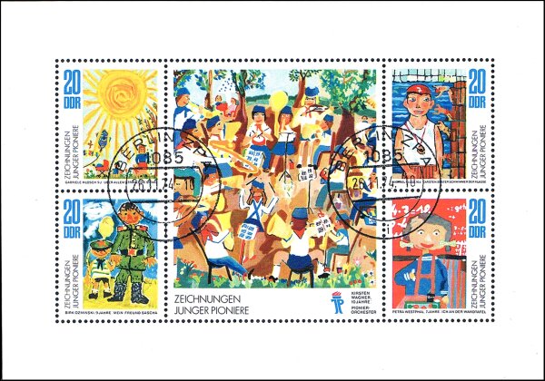 DDR 1974 Mi.-Nr. 1991-1994 KB - gestempelt