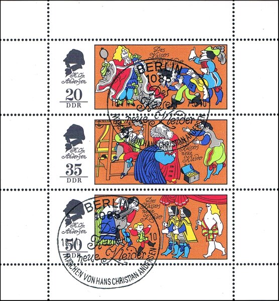 DDR 1975 Mi.-Nr. 2096-2098 KB - gestempelt