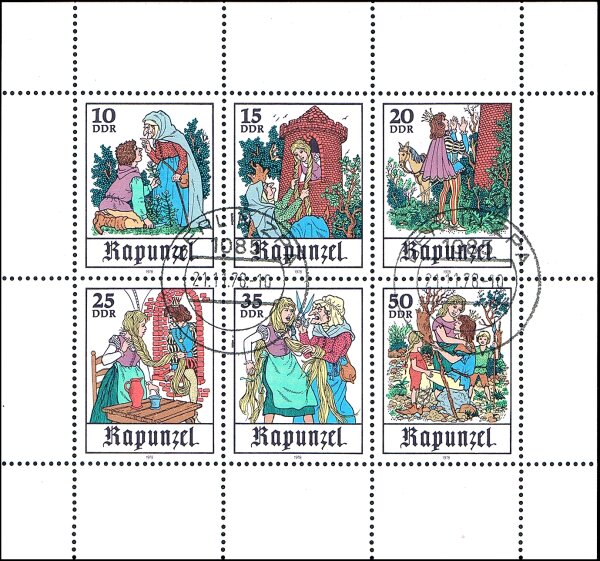 DDR 1978 Mi.-Nr. 2382-2387 KB - gestempelt