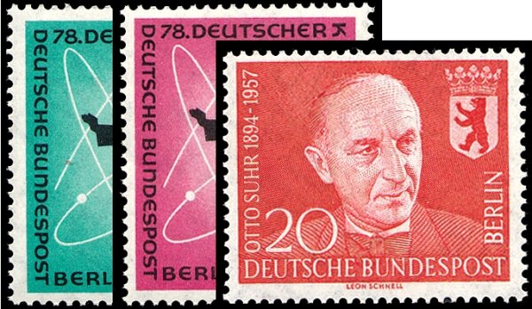 Berlin Jahrgang 1958 - postfrisch