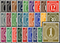 Gem. Ausgaben 1946 Mi.-Nr. 911-937 - postfrisch