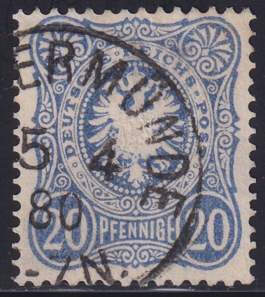 Deutsches Reich 1875-1879 Mi.-Nr. 34 a - gestempelt