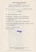 Bizone 1948 Nr. 52-68 I/II + I/IX I/II DD  - postfrisch Doppeldrucke Attest BPP