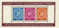 Bizone 1946 Block 12 A - postfrisch