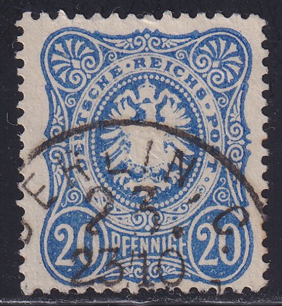 Deutsches Reich 1875-1879 Mi.-Nr. 34 b - gestempelt geprüft
