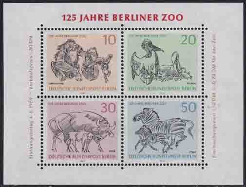 Berlin 1969 Block 2 - postfrisch