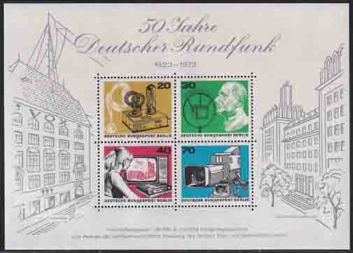 Berlin 1973 Block 4 - postfrisch