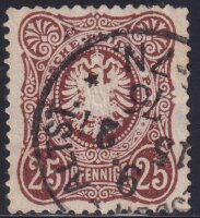 Deutsches Reich 1875-1879 Mi.-Nr. 35 a - gestempelt...