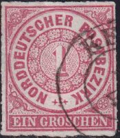 Norddeutscher Bund 1869 Mi.-Nr. 4 - gestempelt