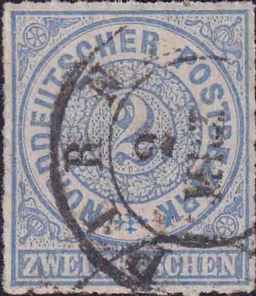 Norddeutscher Bund 1869 Mi.-Nr. 5 - gestempelt