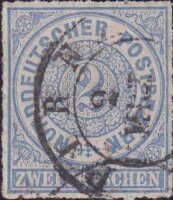 Norddeutscher Bund 1869 Mi.-Nr. 5 - gestempelt