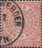 Norddeutscher Bund 1869 Mi.-Nr. 15 - gestempelt