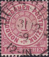 Norddeutscher Bund 1869 Mi.-Nr. 16 -  gestempelt
