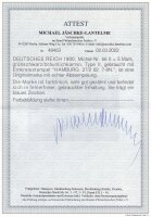 Deutsches Reich 1900 Mi.-Nr. 66 II FA - gestempelt